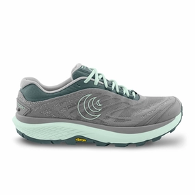 2025 Trail Running Shoes Topo Pursuit 2 Running Shoe (Women) - Grey/Mint
