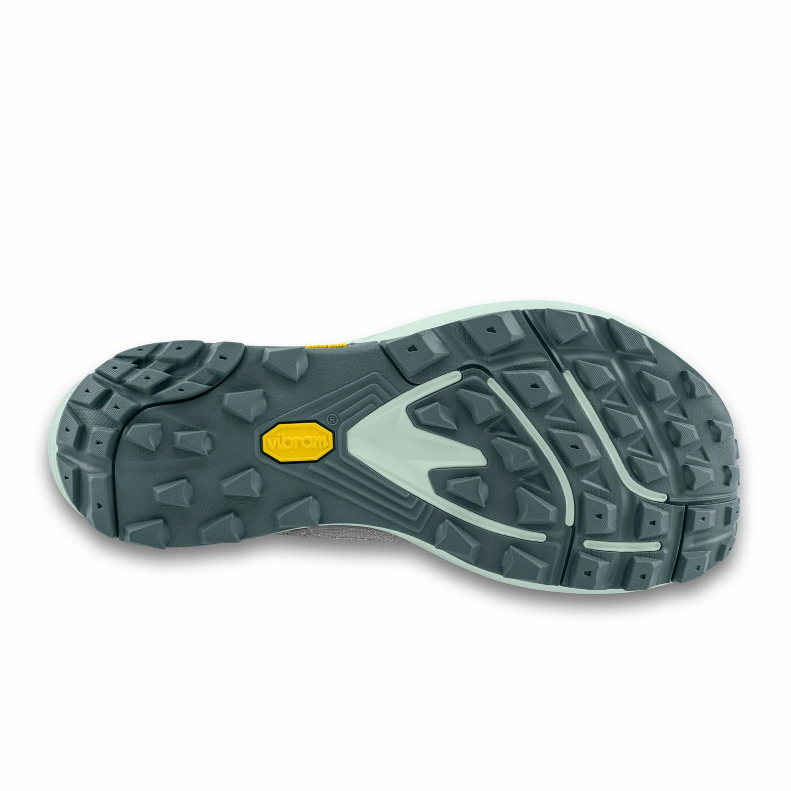 Comfortable Trail Running Shoes Topo Pursuit 2 Running Shoe (Women) - Grey/Mint