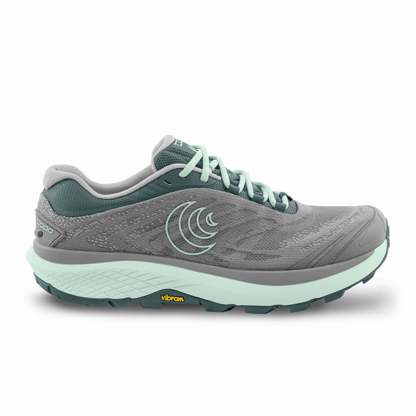 Best Trail And Pavement Running Shoes Topo Pursuit 2 Running Shoe (Women) - Grey/Mint
