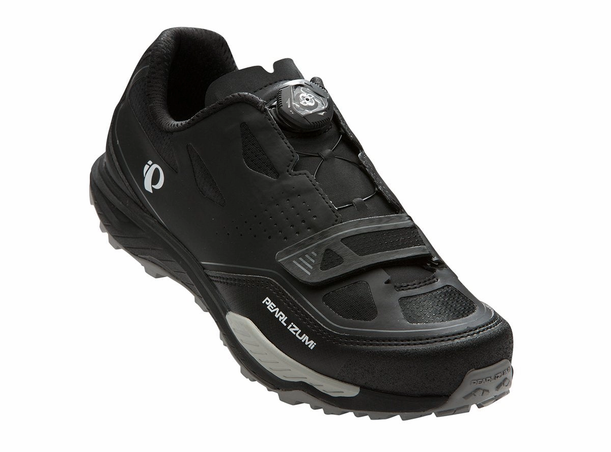 Pearl Izumi X-Alp Launch II MTB Shoe - Black-Shadow Gray Wide Fit Cycling