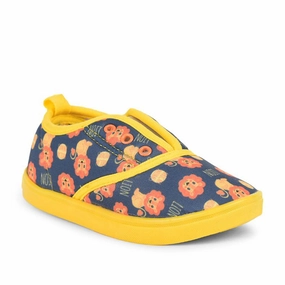 Walk In My Lucy & Luke (Blue) Casual Lacing Shoes For Kids MINT-3 By Liberty