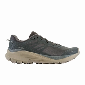 Oboz Katabatic Wind Low Hiking Shoe (Men) - Raven Gray Agent Hiking Shoes