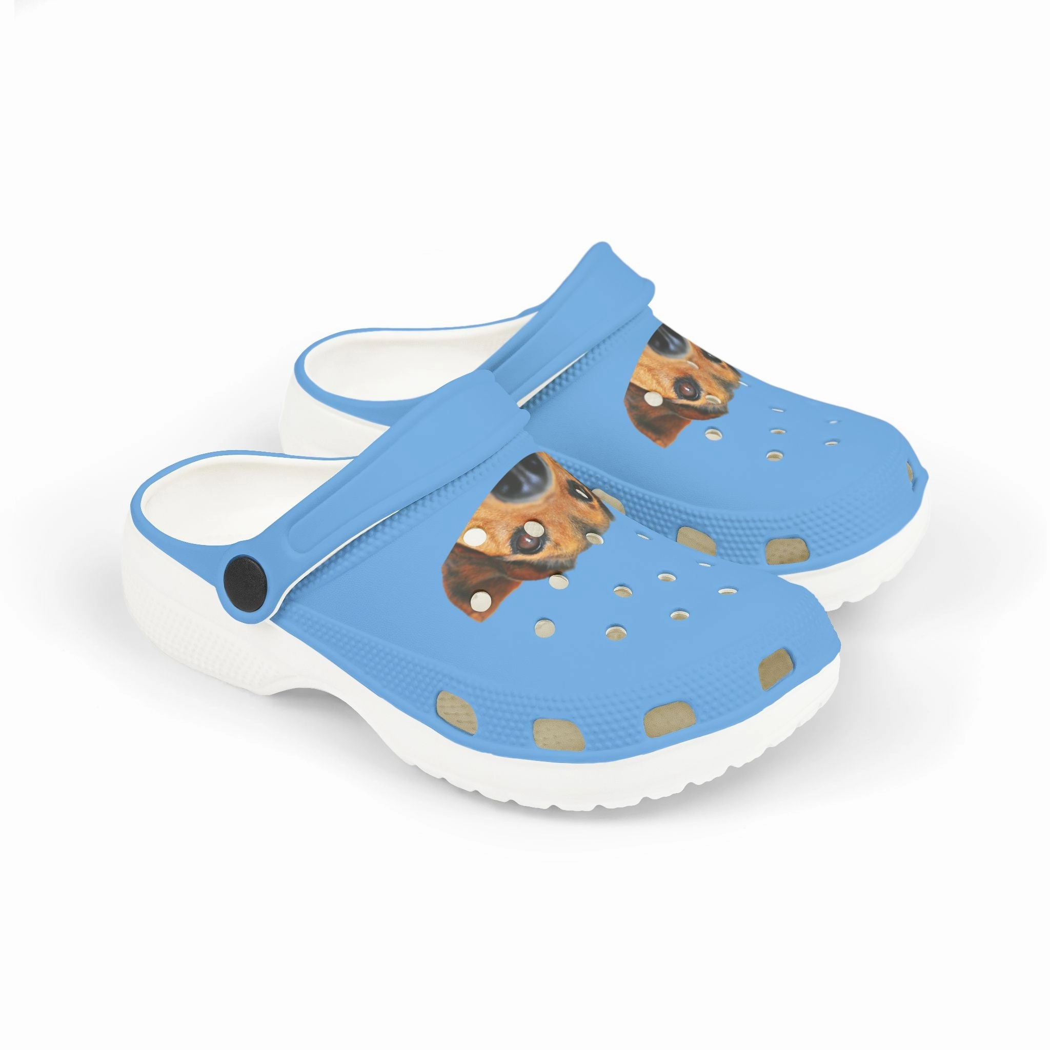 Adorable Kids' EVA Foam Clogs with Dog Design | Fun Footwear, Summer Shoe, Vacation Essential, Pet Lover Gift, Outdoor Play Leather Skater Shoes