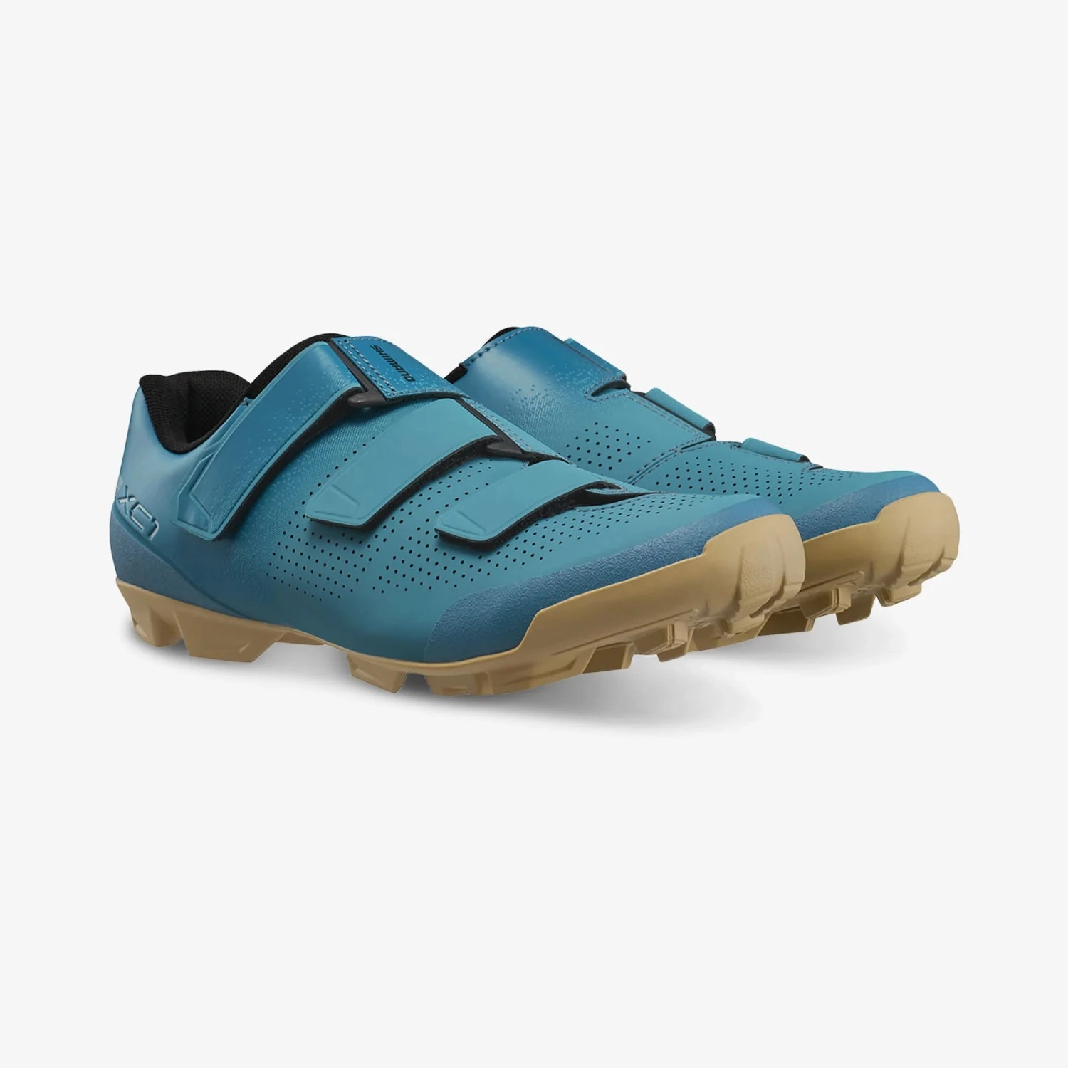 Pink Climbing Shimano XC102 SPD MTB Shoe - Womens - Aqua Blue