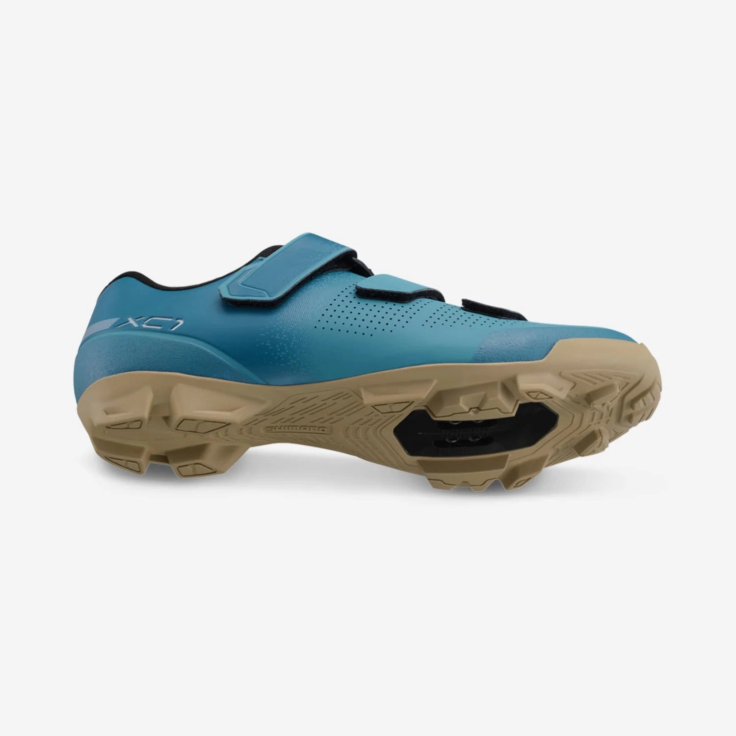 Shimano XC102 SPD MTB Shoe - Womens - Aqua Blue Best Budget Spd Cycling