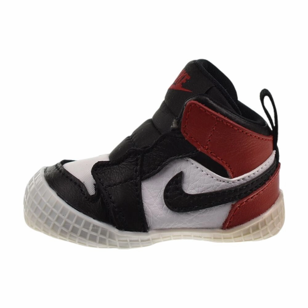 Easter Mule Sneakers Jordan 1 Crib Bootie Crib Baby Shoes Black/Varsity Red hj9289-061