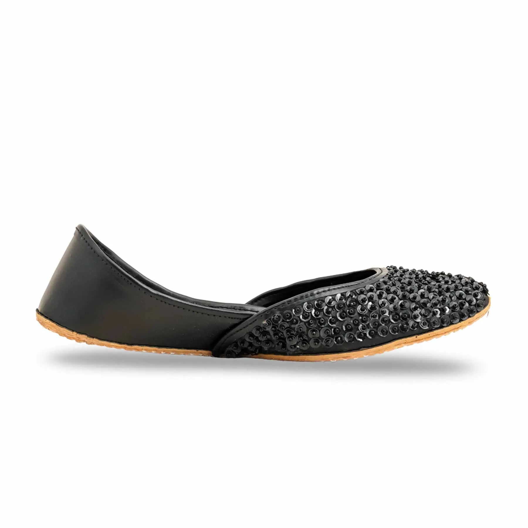 Black Fancy Khusa For Women EC8528 Bride Shoes