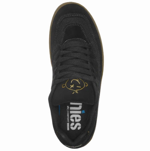 2000s Classic Skate Etnies Snake Skate Shoe - Black/Gum