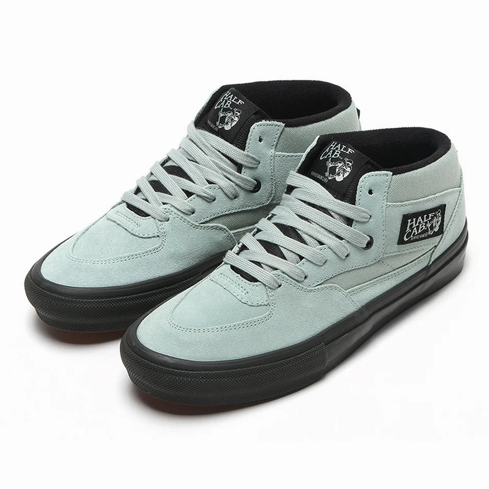 VANS SKATE HALF CAB GREY OLIVE / BLACK Extra Wide Skate Shoes