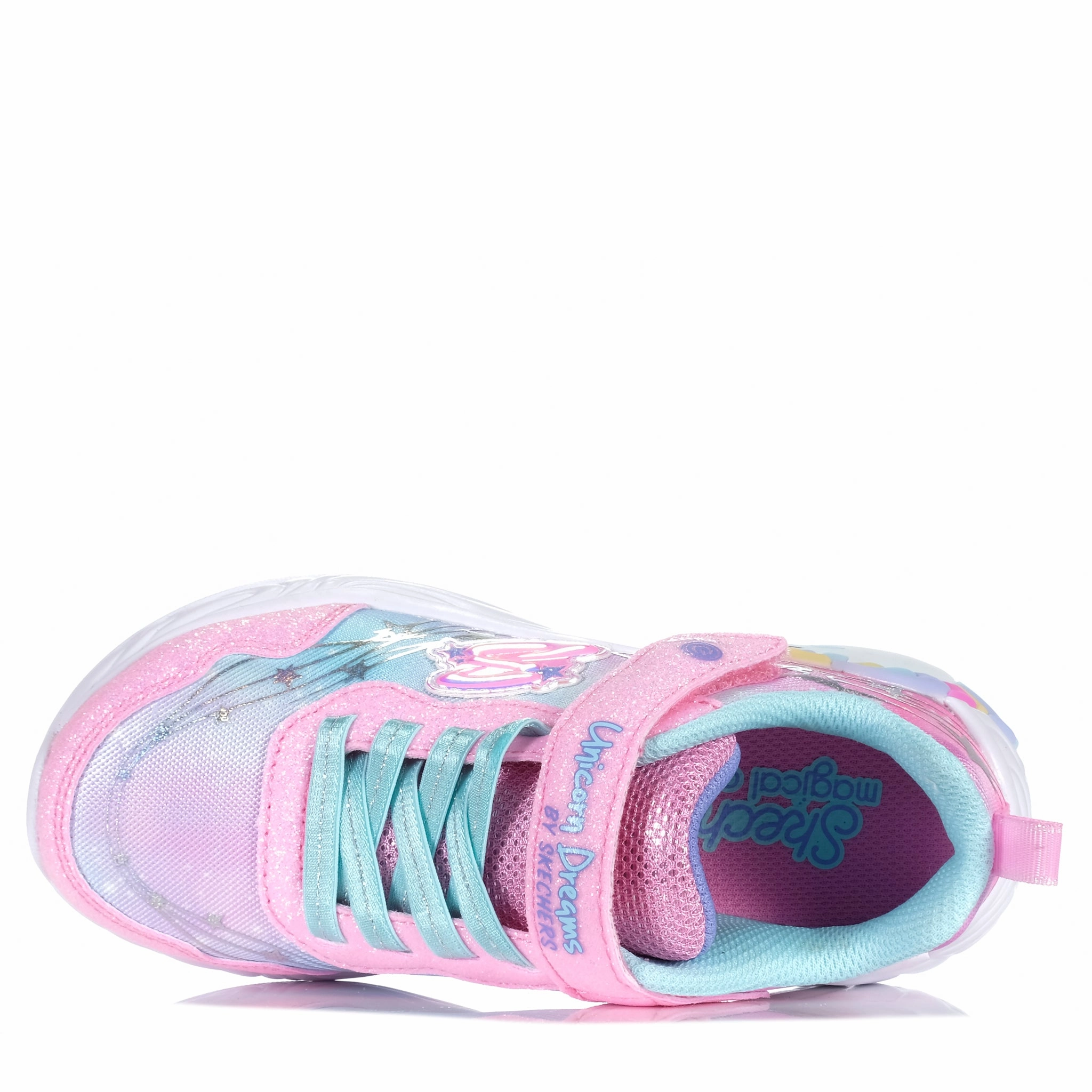 Skechers Unicorn Dreams - Wishful Magic 302299L Pink/Turquoise Champs Sneakers
