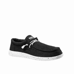 Casual Shoes Runners Reef Men's Cushion Coast Tx Easy On Black / White Shoes