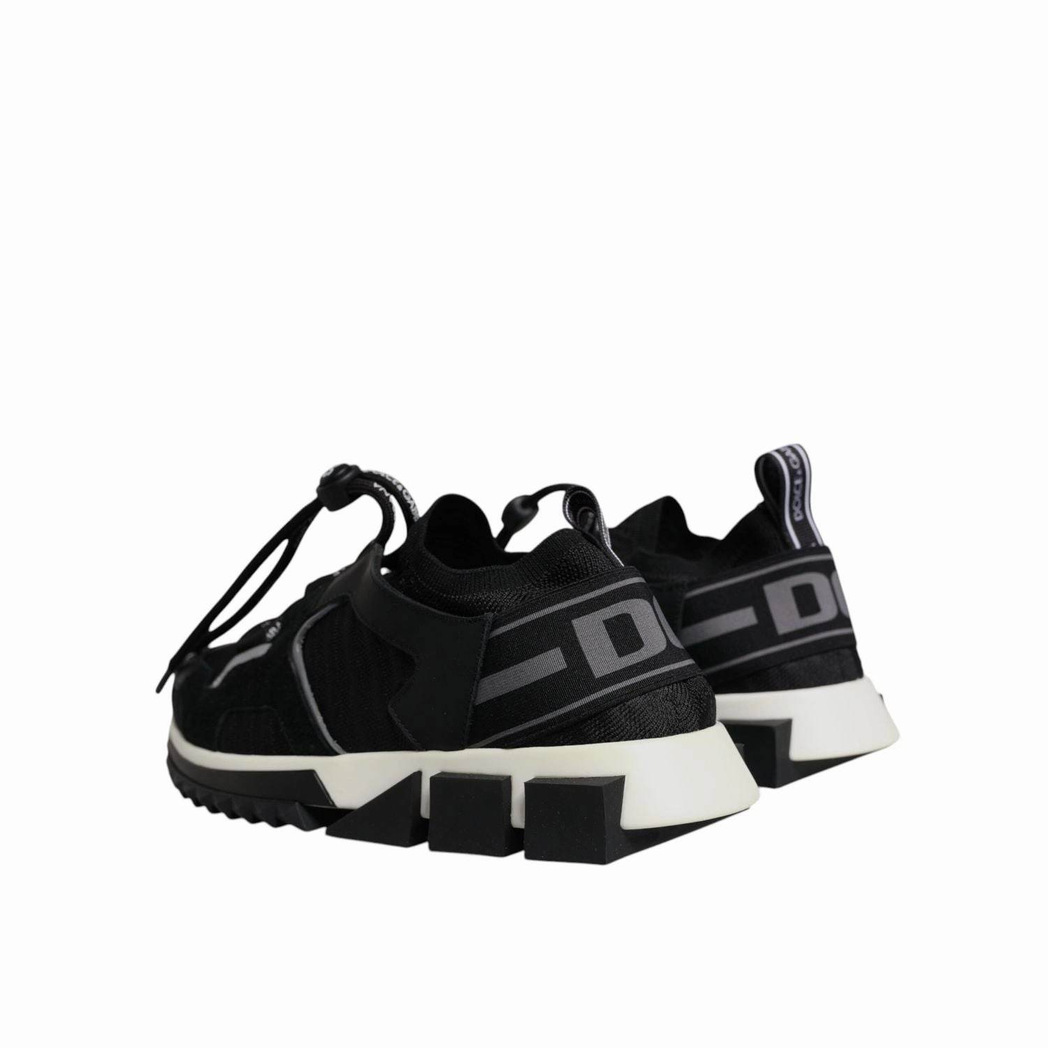 Dolce & Gabbana Black Mesh Sorrento Trekking Sneakers Shoes K Swiss Sneakers