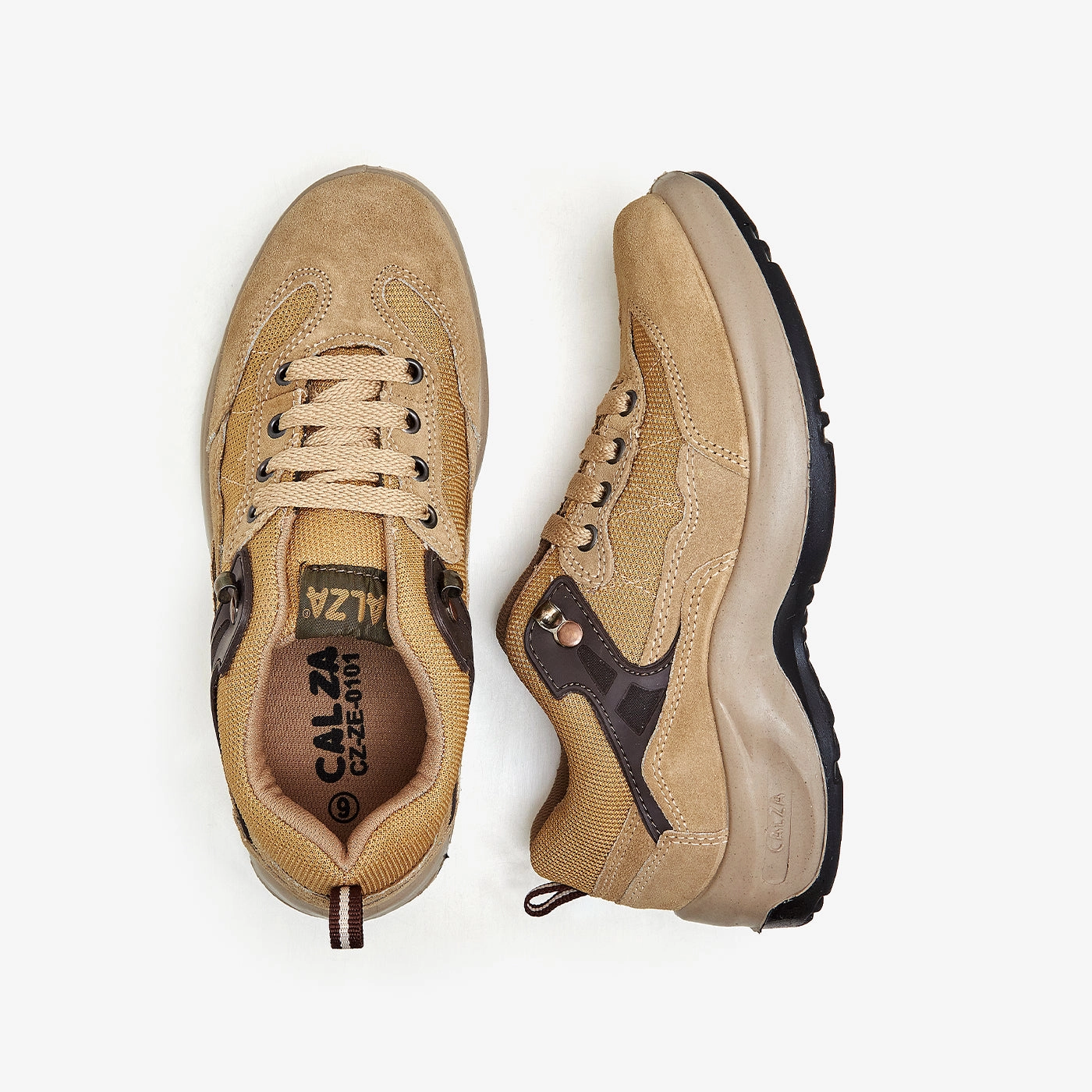 Dual-Density Shoes for Men Flat Shoes Deadlift