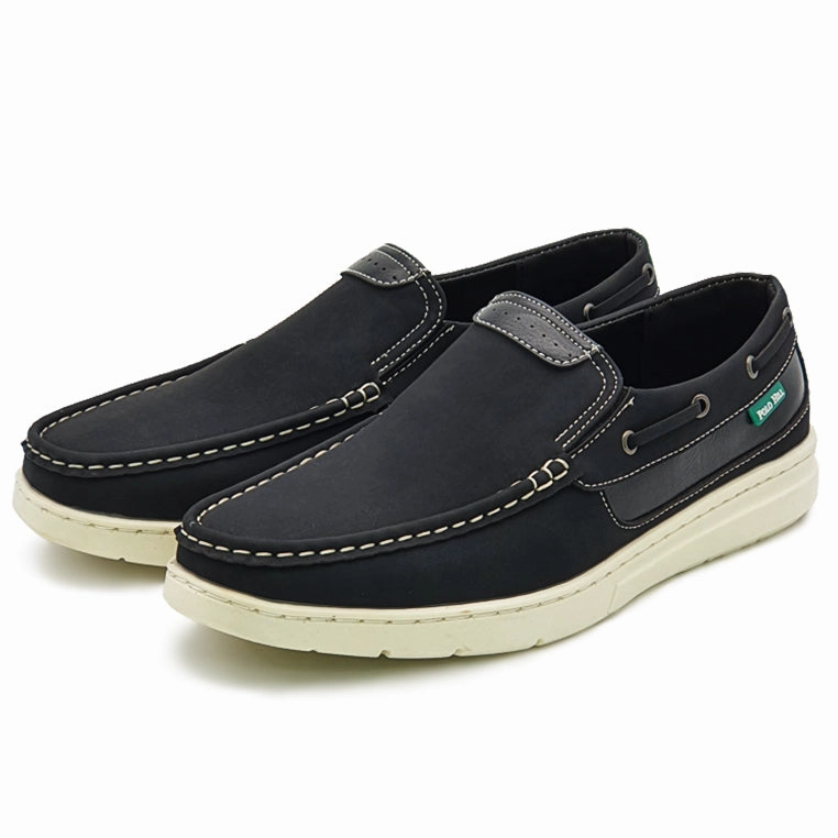 Slip On Laceless Boat Shoes Casual Suede Slip-on Shoes