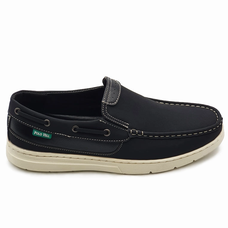 Palermo Casual Shoes Slip On Laceless Boat Shoes