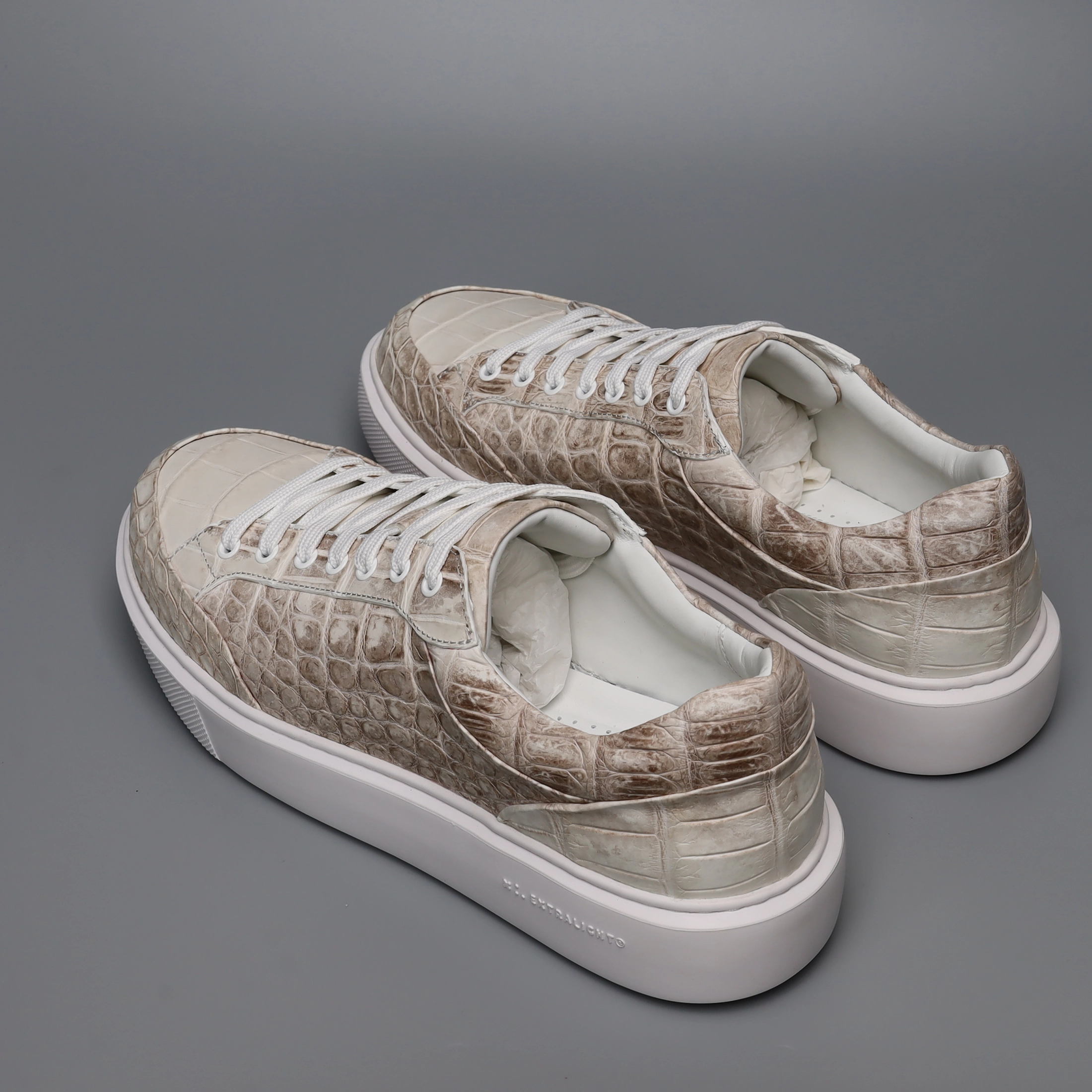 Best Work Shoes Mens Himalaya Alligator Sneakers | Genuine Alligator Leather Casual Shoes  Exotic Luxury Style