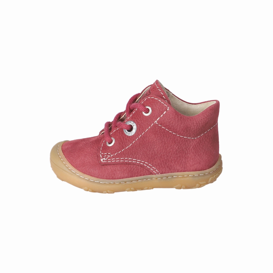 Platform Walking Ricosta Kids Boots | Cory Lace Up | Burgundy Barbados