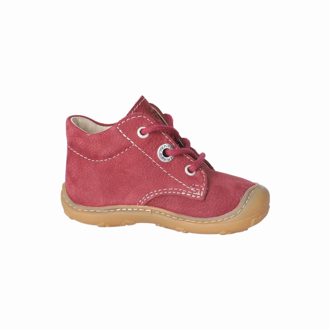 Ricosta Kids Boots | Cory Lace Up | Burgundy Barbados Walking Slip On Shoes