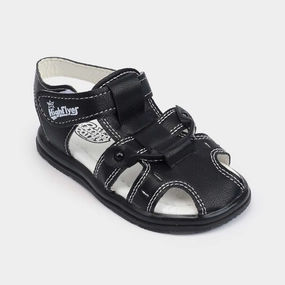 Boys Sandal SF-918-BLACK Intentionally Blank Sandals
