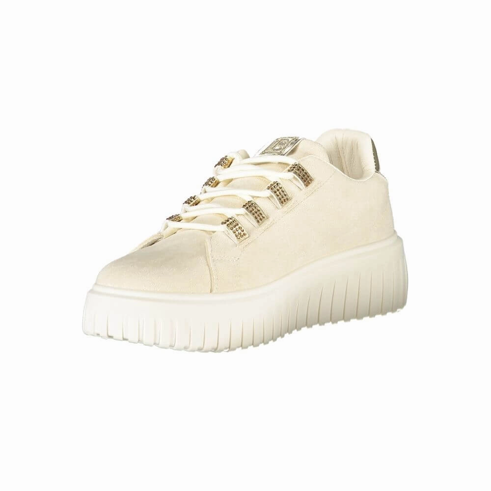 Dv Sneakers Laura Biagiotti Beige Polyester Women Sneaker