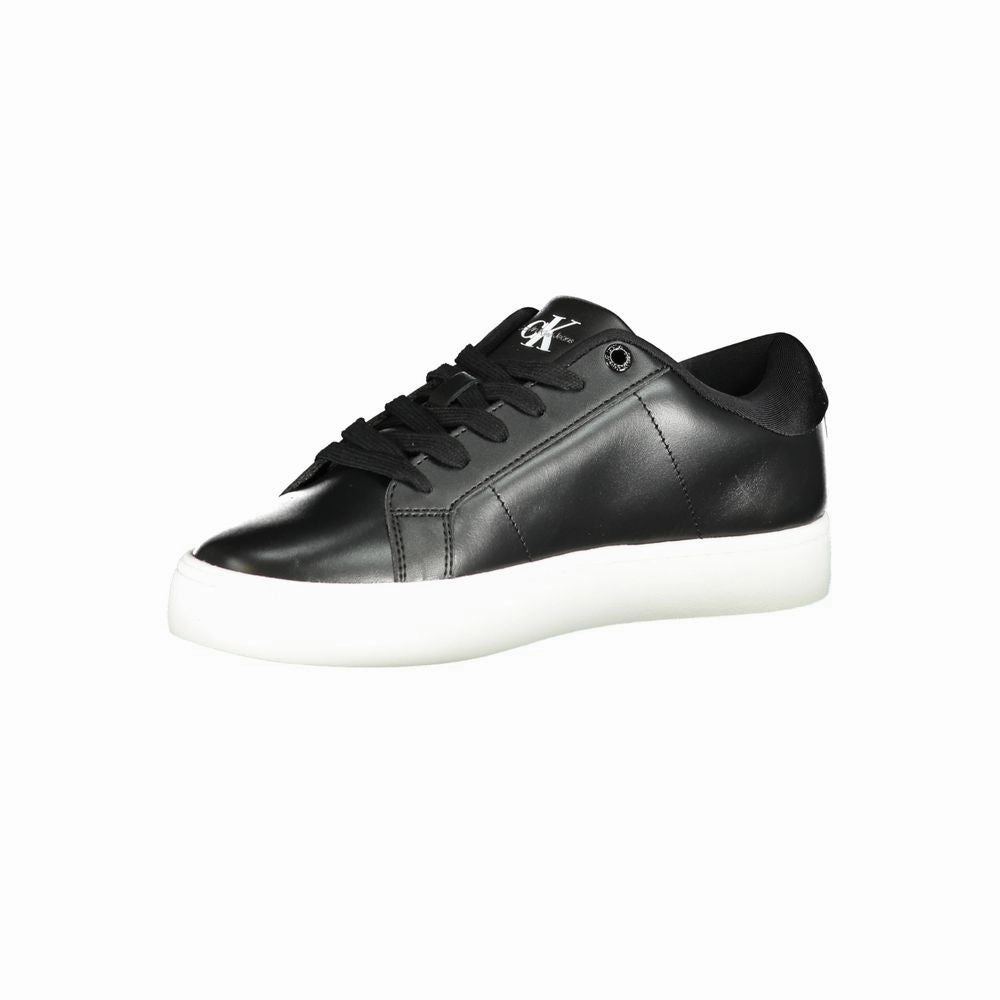 Calvin Klein Black Polyethylene Women Sneaker Anthem Cross Sneakers