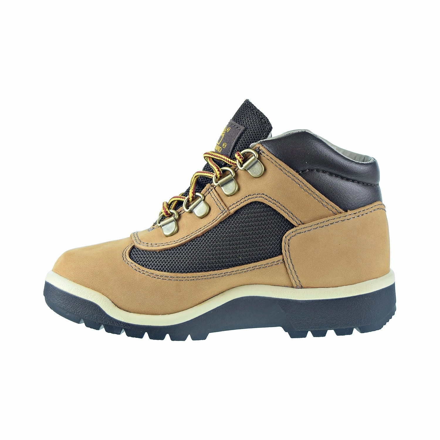 Timberland Little Kids' Field Boot Medium Beige Nubuck Waterproof Step In Shoes