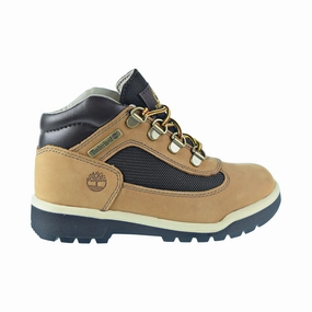 Best Waterproof City Walking Shoes Timberland Little Kids' Field Boot Medium Beige Nubuck