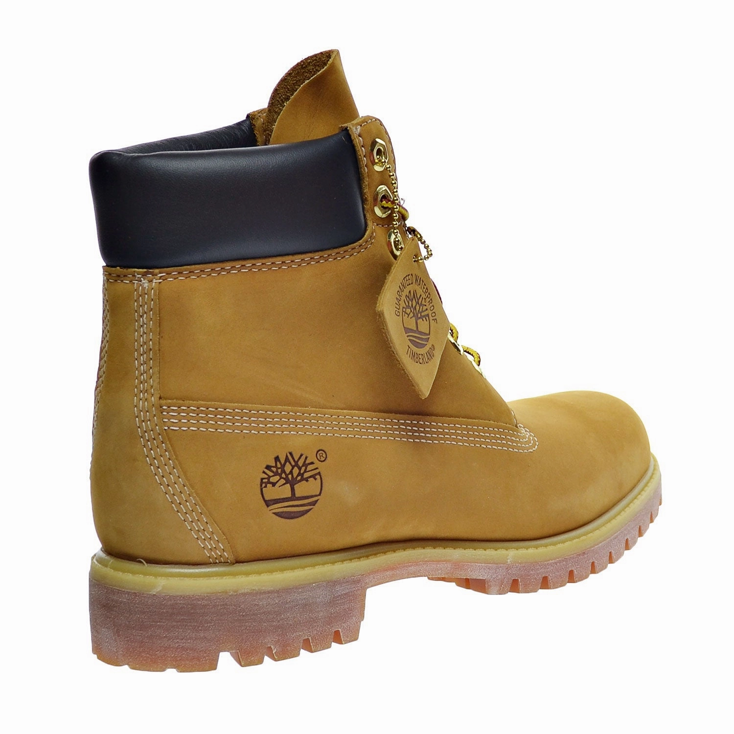 Timberland 6 Inch Premium Men's Boots Wheat Waterproof Shoes For Gardening