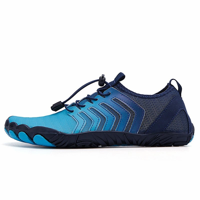 Best Trail Running Racing Shoes Dark Blue Trail V-Runner Pro - Universal Non-Slip Barefoot Shoes
