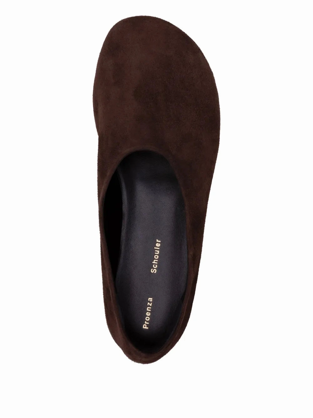 Clam Slides Glove Slippers in Chocolate Kidsuede