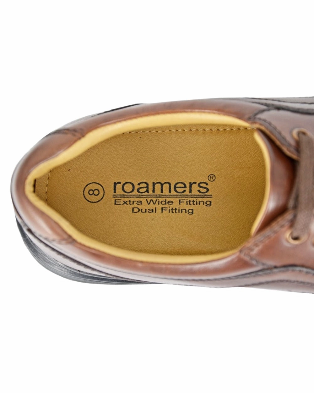 Roamers Mens Extra Wide Touch Fastening Leather Shoes Casual Shoe Trends Fall 2024