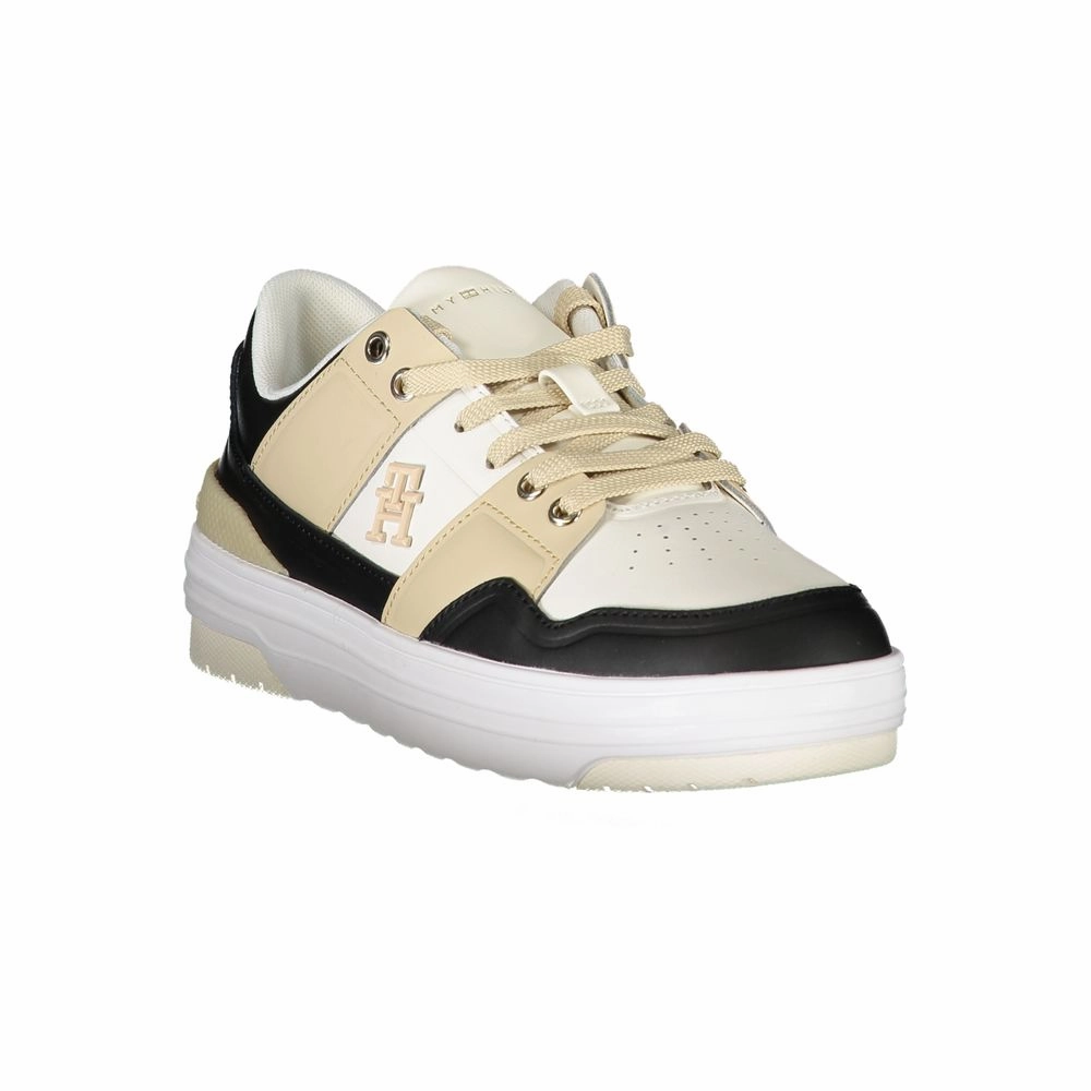 Stylish Sneakers With Arch Support Tommy Hilfiger White Leather Women Sneaker