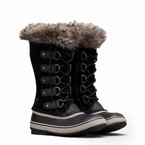 Protector Spray Waterproof Sorel Women's JOAN OF ARCTIC Waterproof Boot| Black / Quarry