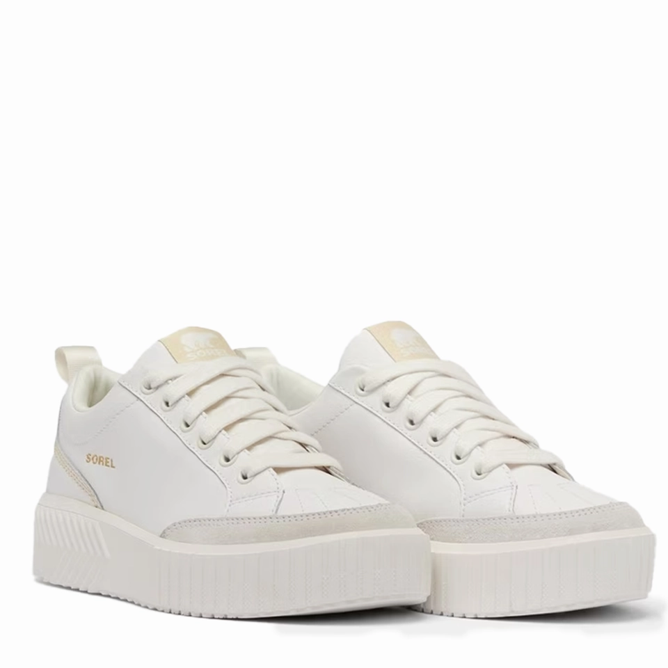 Waterproofing Gore Tex Shoes Sorel Women's ONA AVE Women's Low Waterproof Sneaker | Sea Salt/Bleached Ceramic