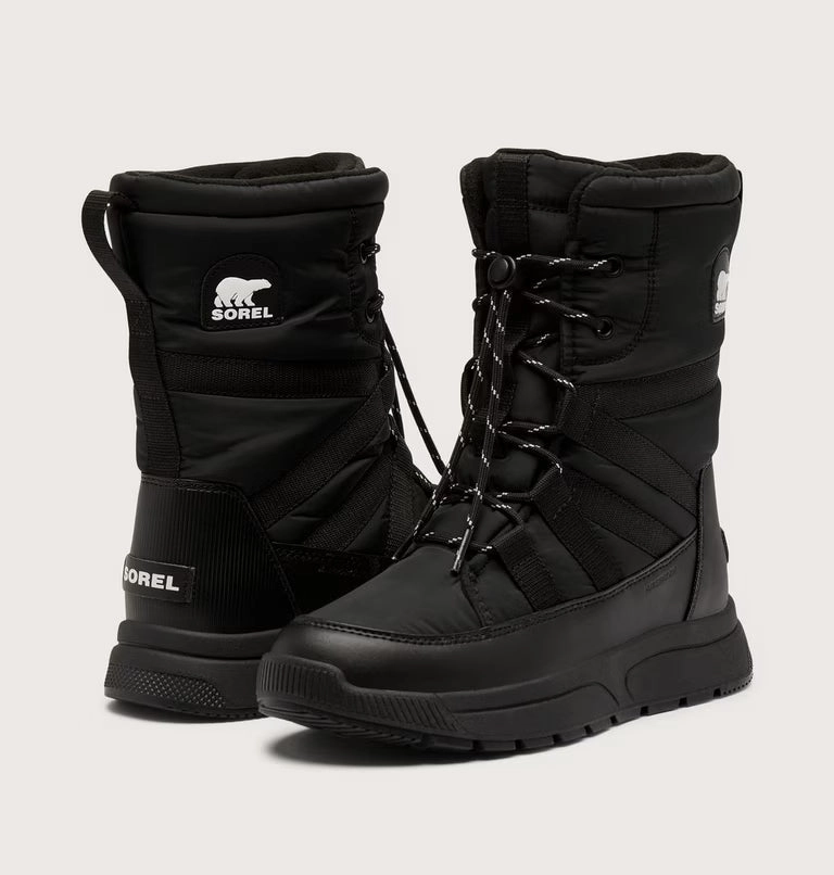 Sorel Women's WHITNEY III TALL Waterproof Boot | Black / Black Waterproof Shoes At Walmart