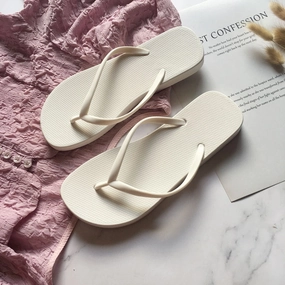 Women Bright Color Non-slip Fashion Casual Summer Flip Flops Resistant Silicone Overshoes Rain Waterproof Shoe Covers Boot Protector Outdoor