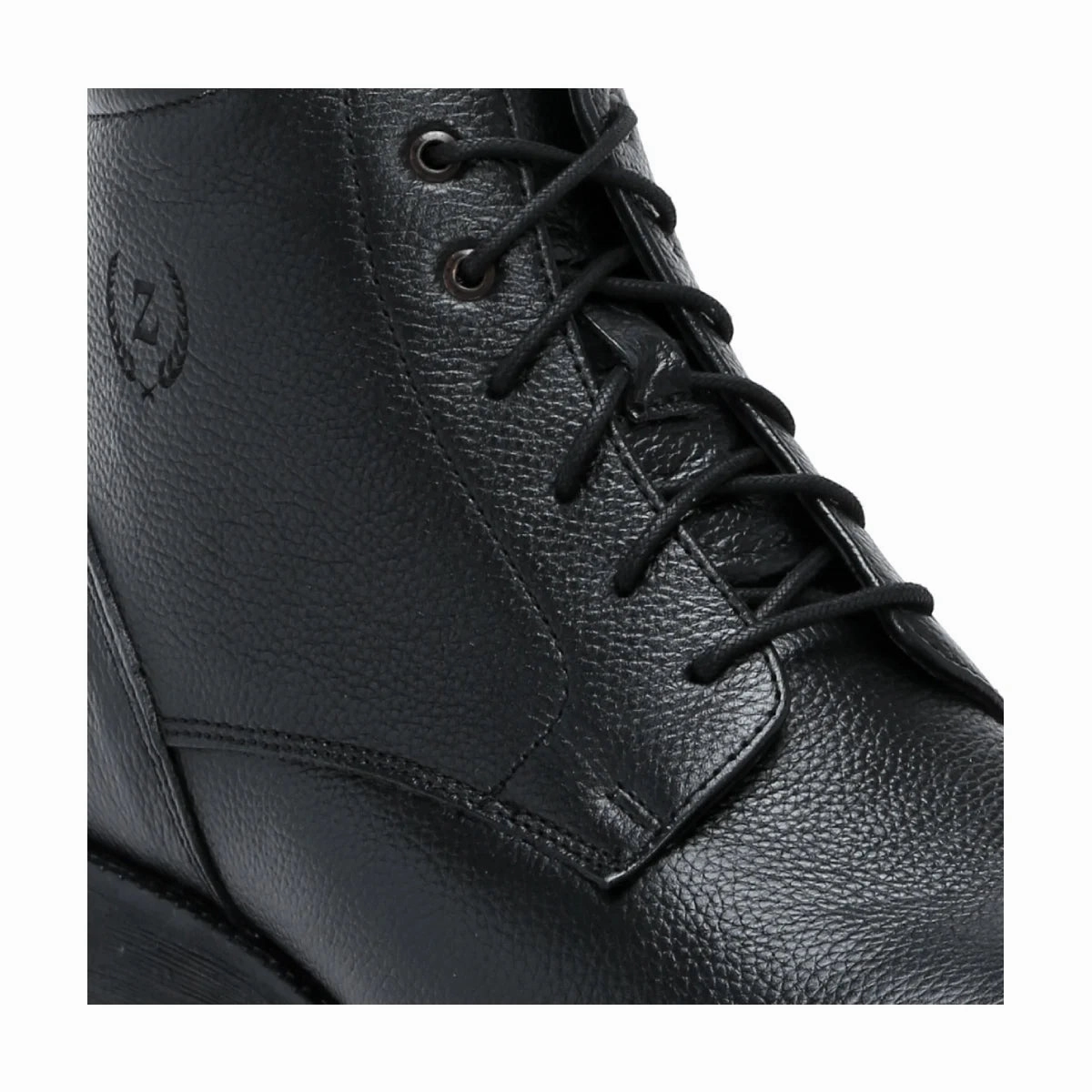 Mens Leather Boots with Zipper 3572 | High Ankle Boots Vegan Chelsea Boots