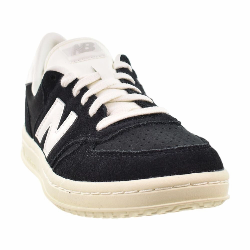 Street Wear Sneakers New Balance T500 Lace Big Kids's Shoes Suede Black/White gst500-bk