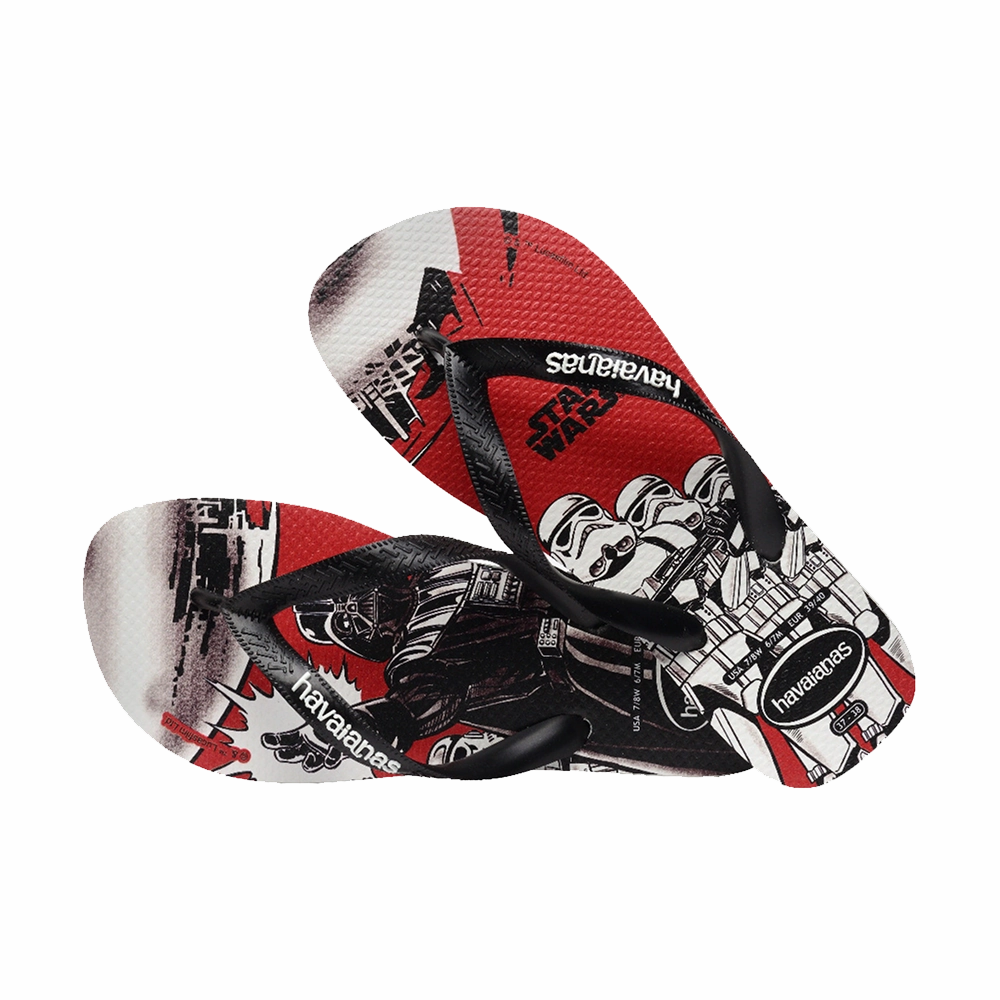 Platform Rubber Flip Flops Star Wars Flip Flops