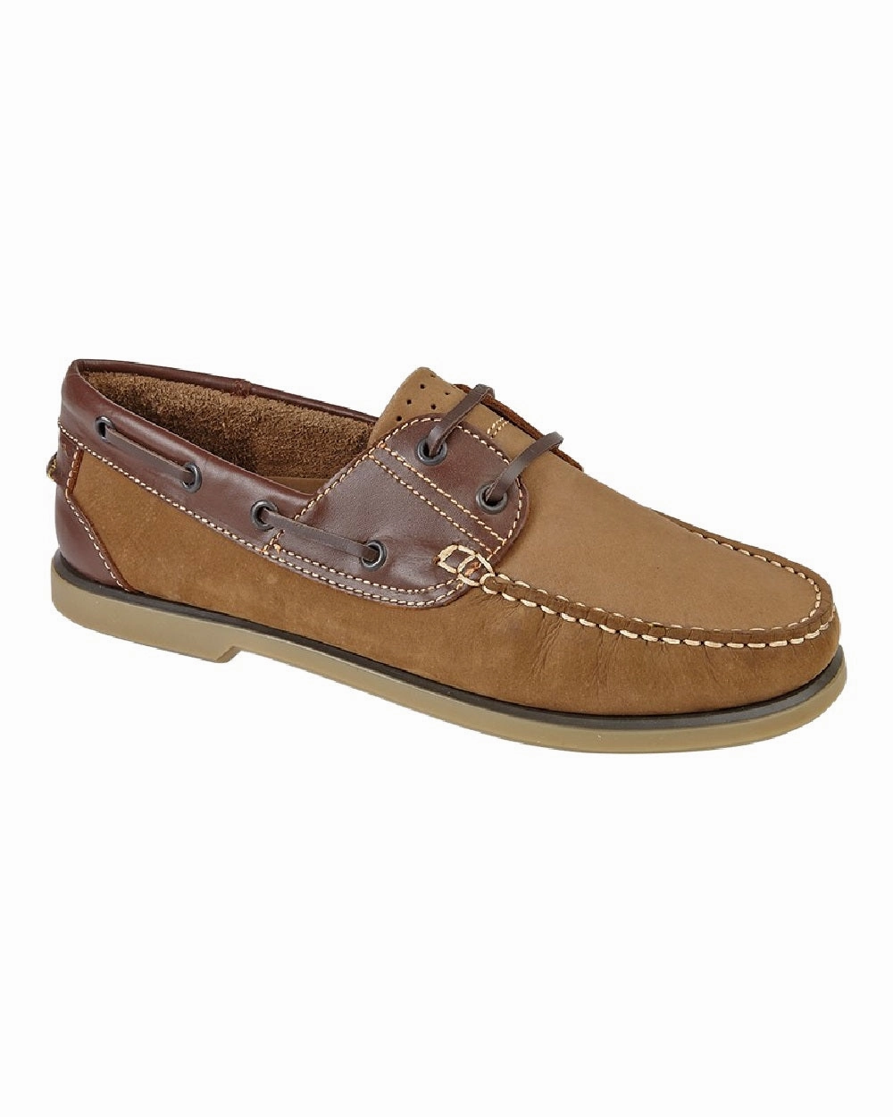 Casual Platform Shoes Dek Mens Moccasin Boat Shoes