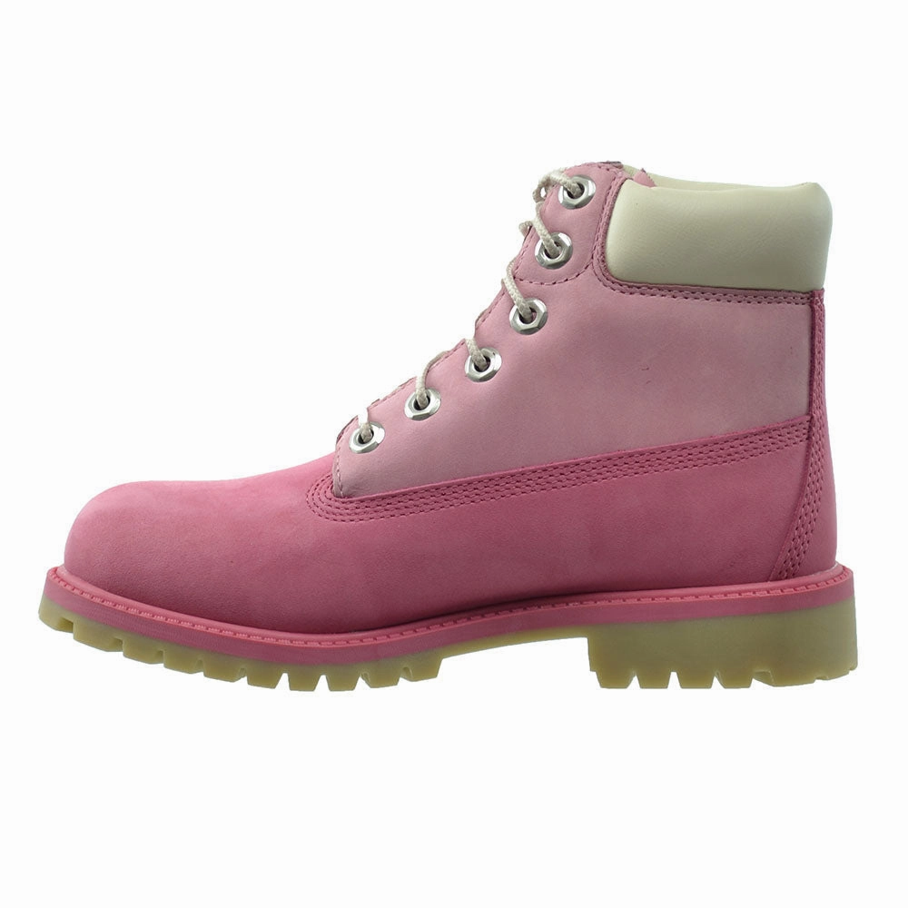 Timberland 6Inch Classic Big Kids Boots Pink Hiking Shoes For Everyday Wear