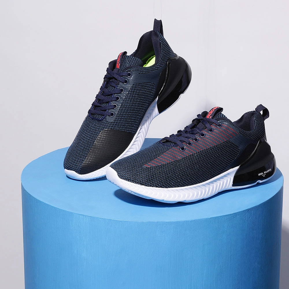 Leap7x Lacing Navy Blue Casual Shoes For Men PANTHER By Liberty Nike Air Force 1 07 Lv8 Casual Shoes