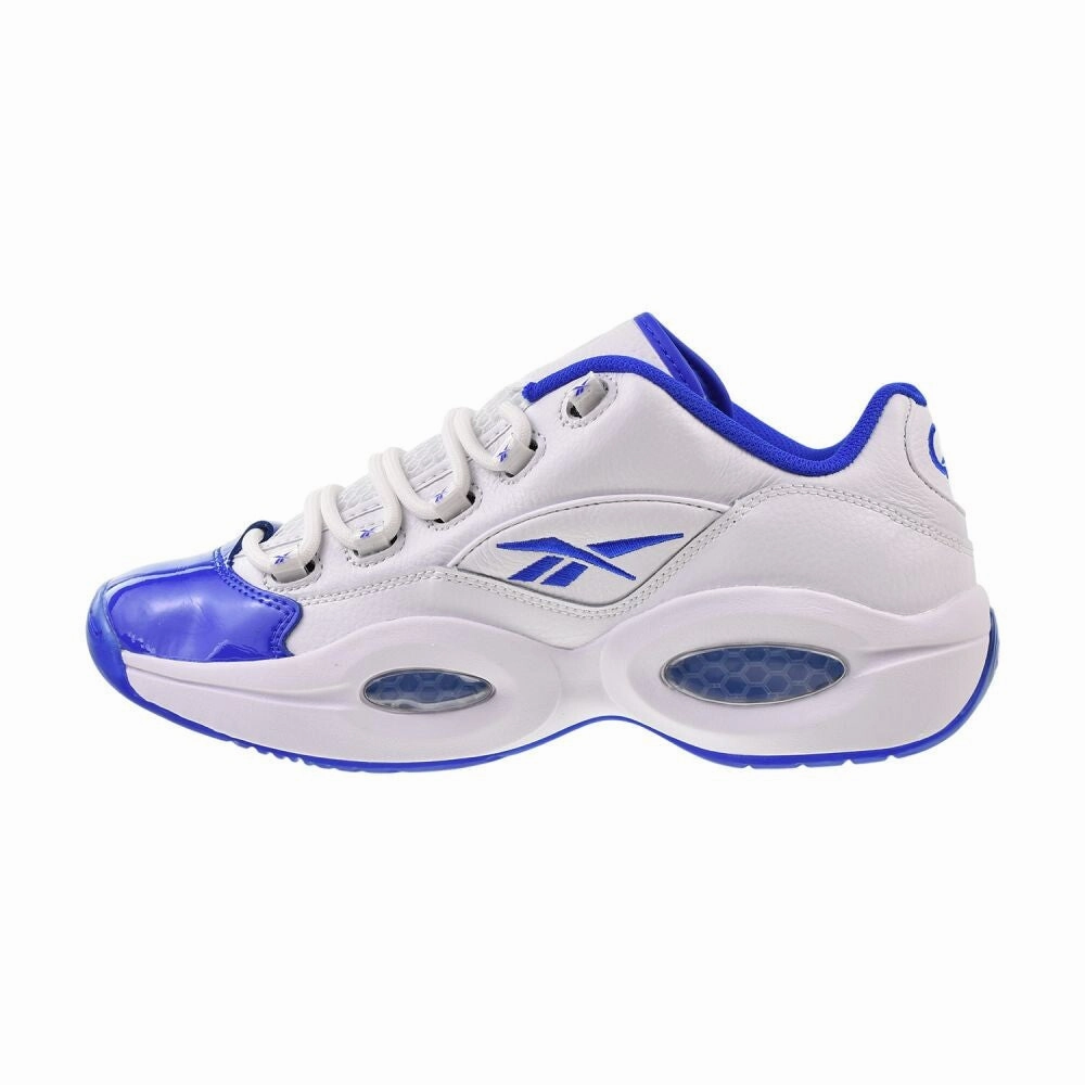 Air Max Solo Casual Shoes Reebok Question Low Men's Shoes White/Electric Cobalt