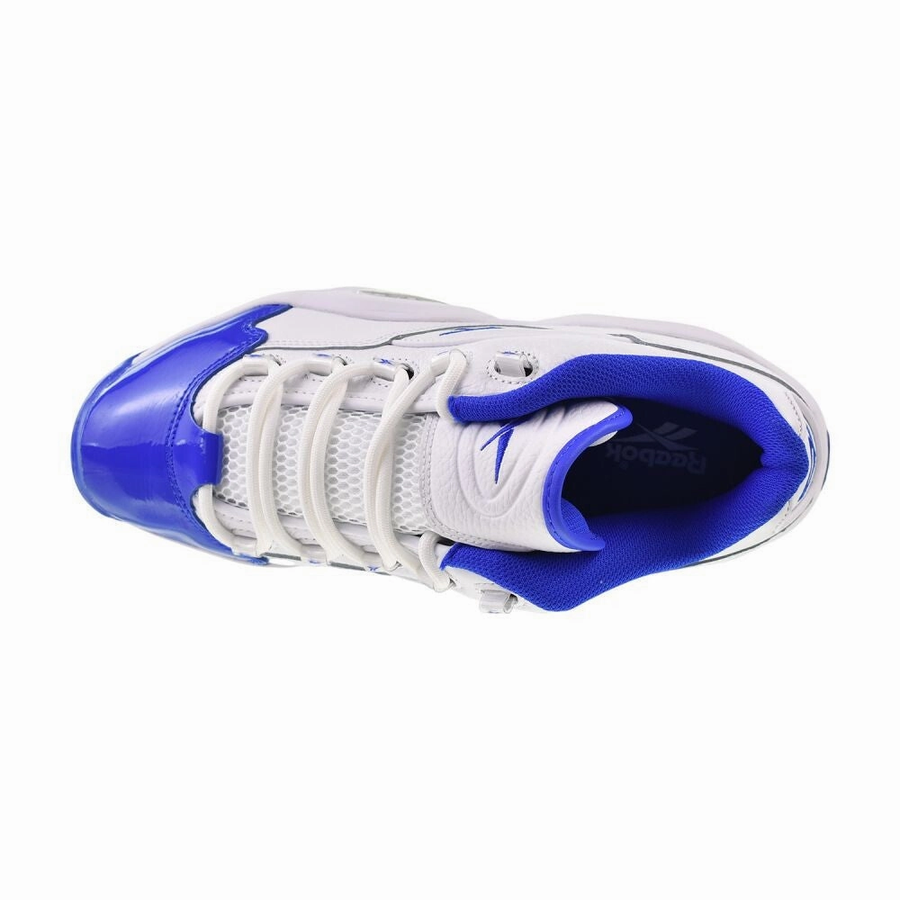 Reebok Question Low Men's Shoes White/Electric Cobalt Best Casual Shoes For Daily Use