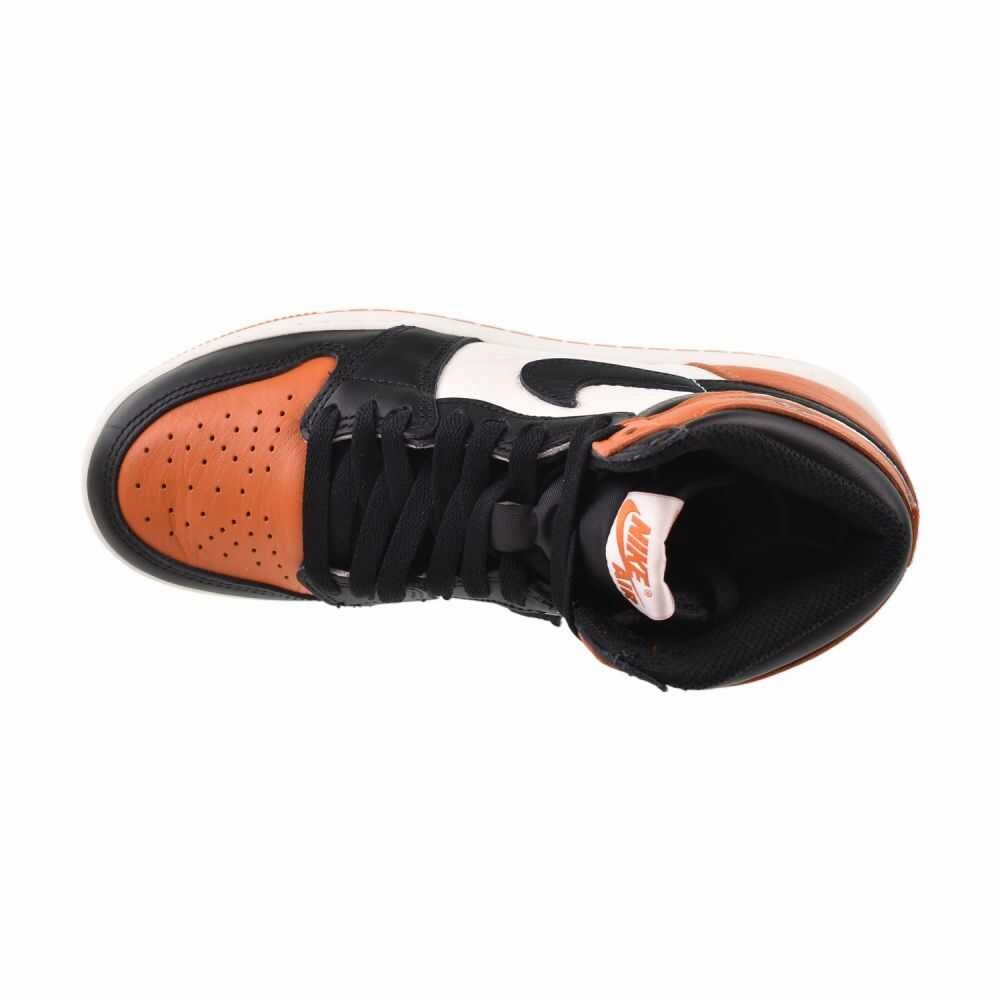 Jordan 1 Retro High "Shattered Backboard" Big Kids' Shoes Black fd1437-008 Sperry Sneakers Shoes