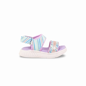 White Casual Shoes Australia Girls Purple Casual Sandal KD9907