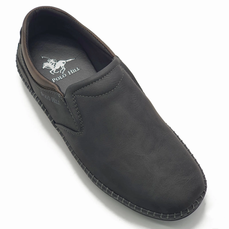 Slip On Round Toe Shoes Zip Casual Shoes