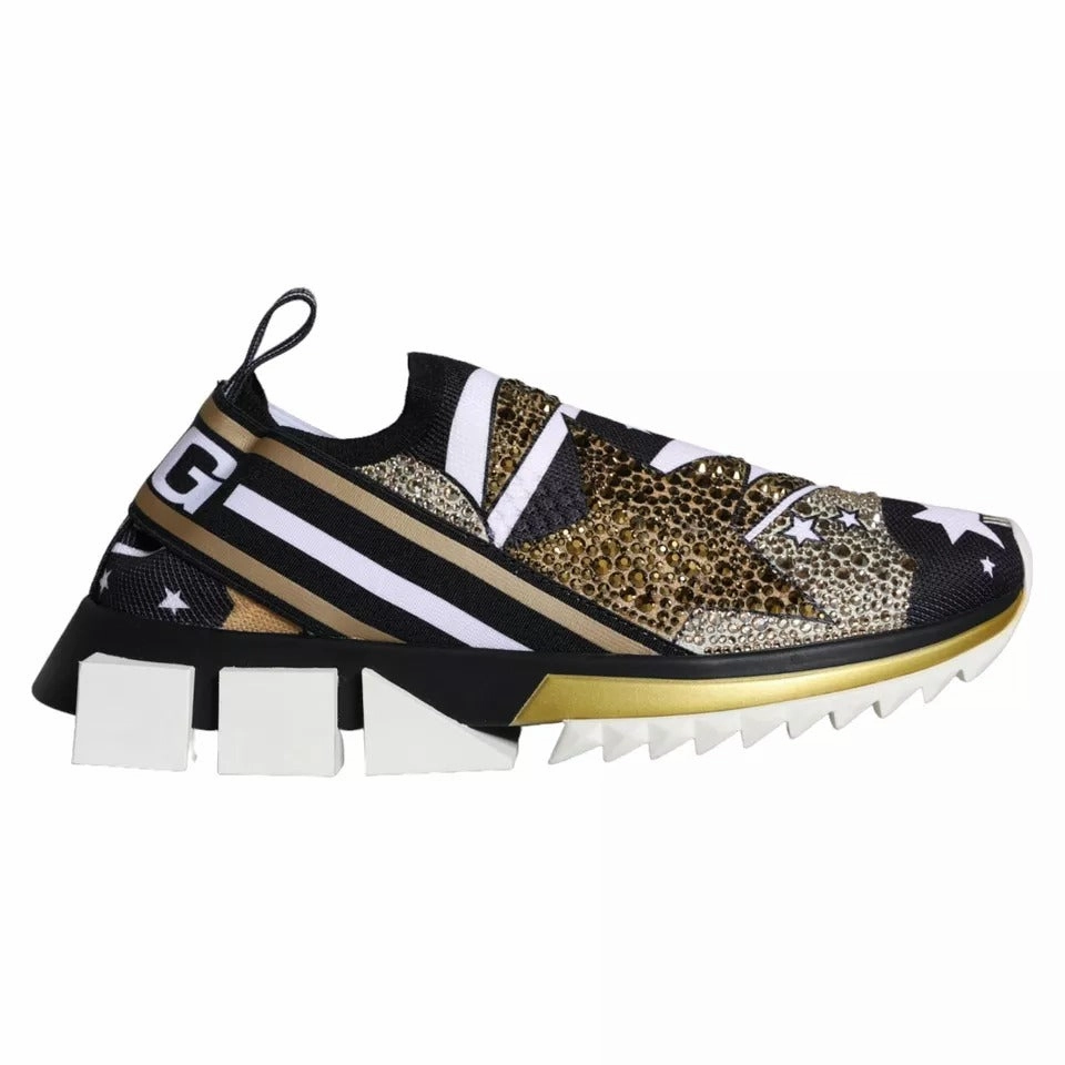 P488 Sneakers Dolce & Gabbana Multicolor Comet Star Print Sorrento Sneakers Shoes