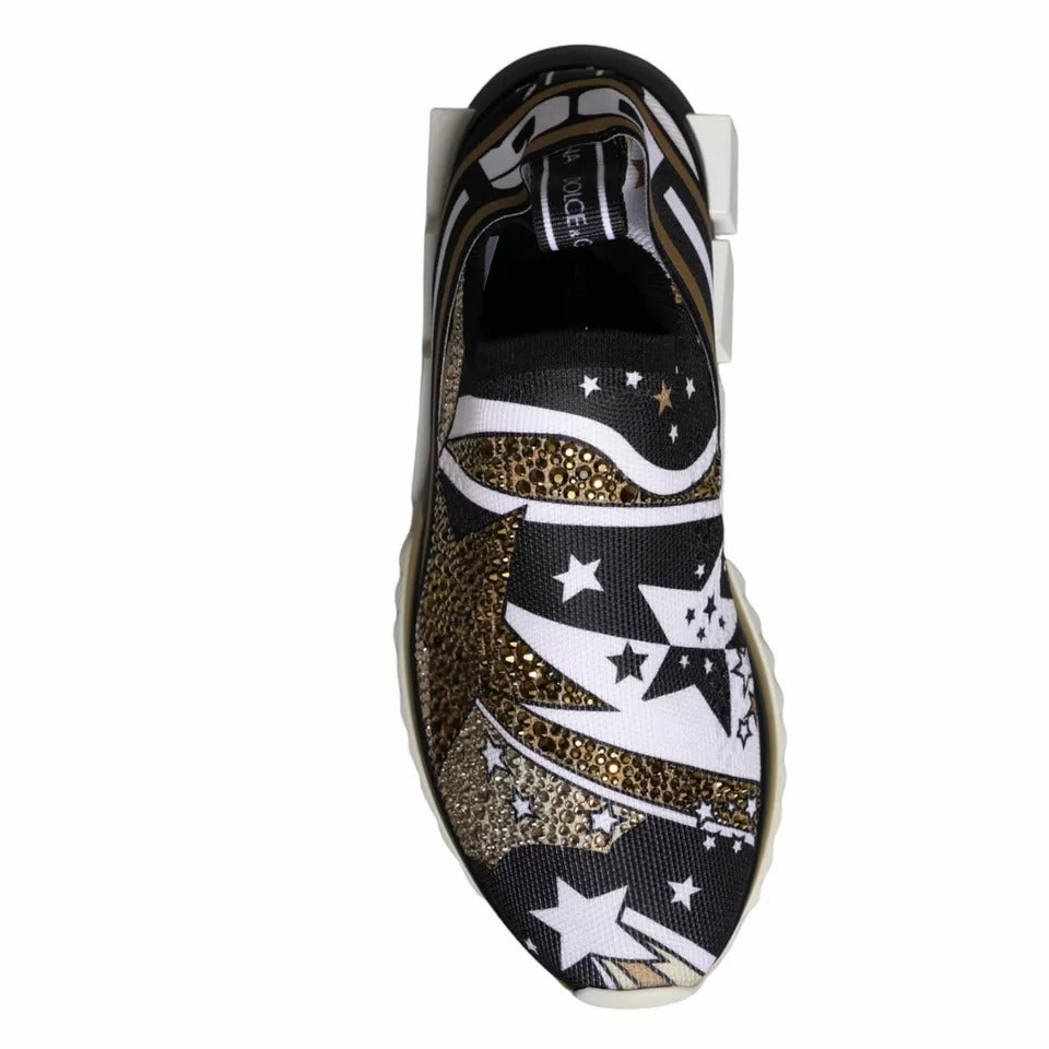 Ann Taylor Sneakers Dolce & Gabbana Multicolor Comet Star Print Sorrento Sneakers Shoes