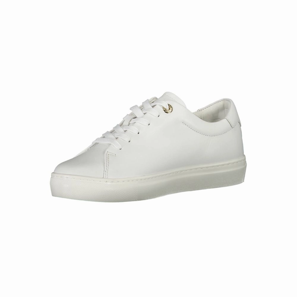 Insulated Sneakers Tommy Hilfiger White Leather Women Sneaker